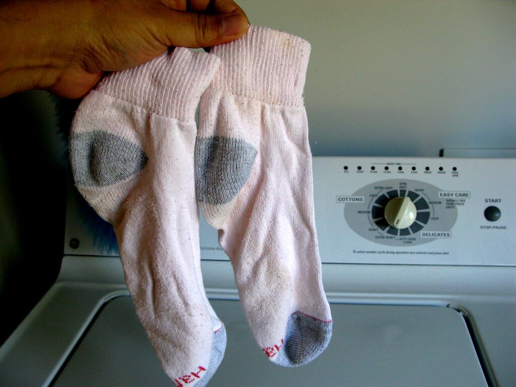 Optimal Sock Washing Practices: Inside Out vs. Right Side In